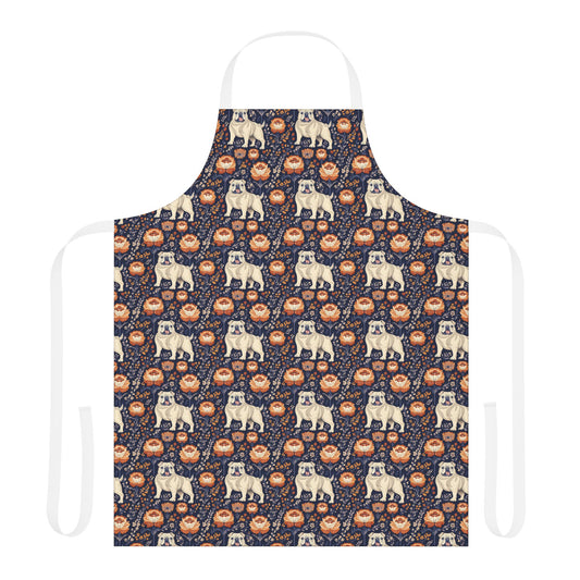 Bulldog Blossom Bonanza Apron