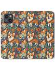 Corgi Carnival Couture Flip Cases