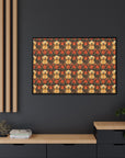 Golden Pawsatronic Tapestry Matte Canvas, Framed