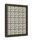 Puggie Pout Perfection Matte Canvas, Framed