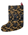 Regal Frenchie Noir Elegance Christmas Stockings