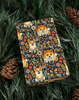 Corgi Rainbow Vine Dream Gift Wrap Papers