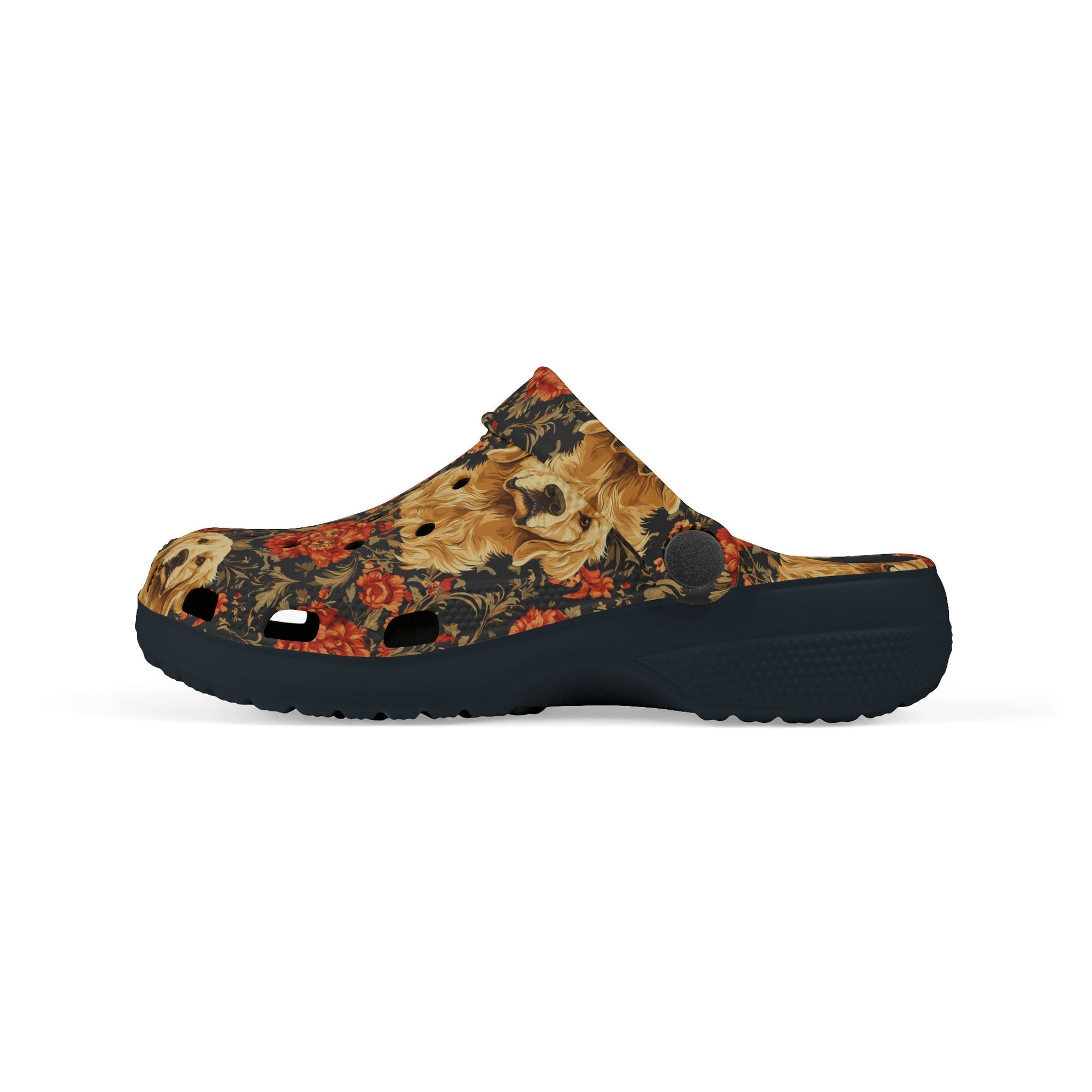 Golden Pawsatronic Tapestry Kid&#39;s Foam Clogs