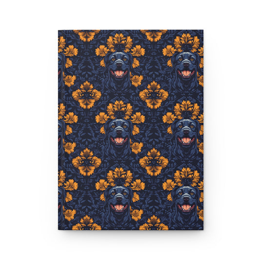 Royal Rottweiler Regalia Hardcover Journal Matte