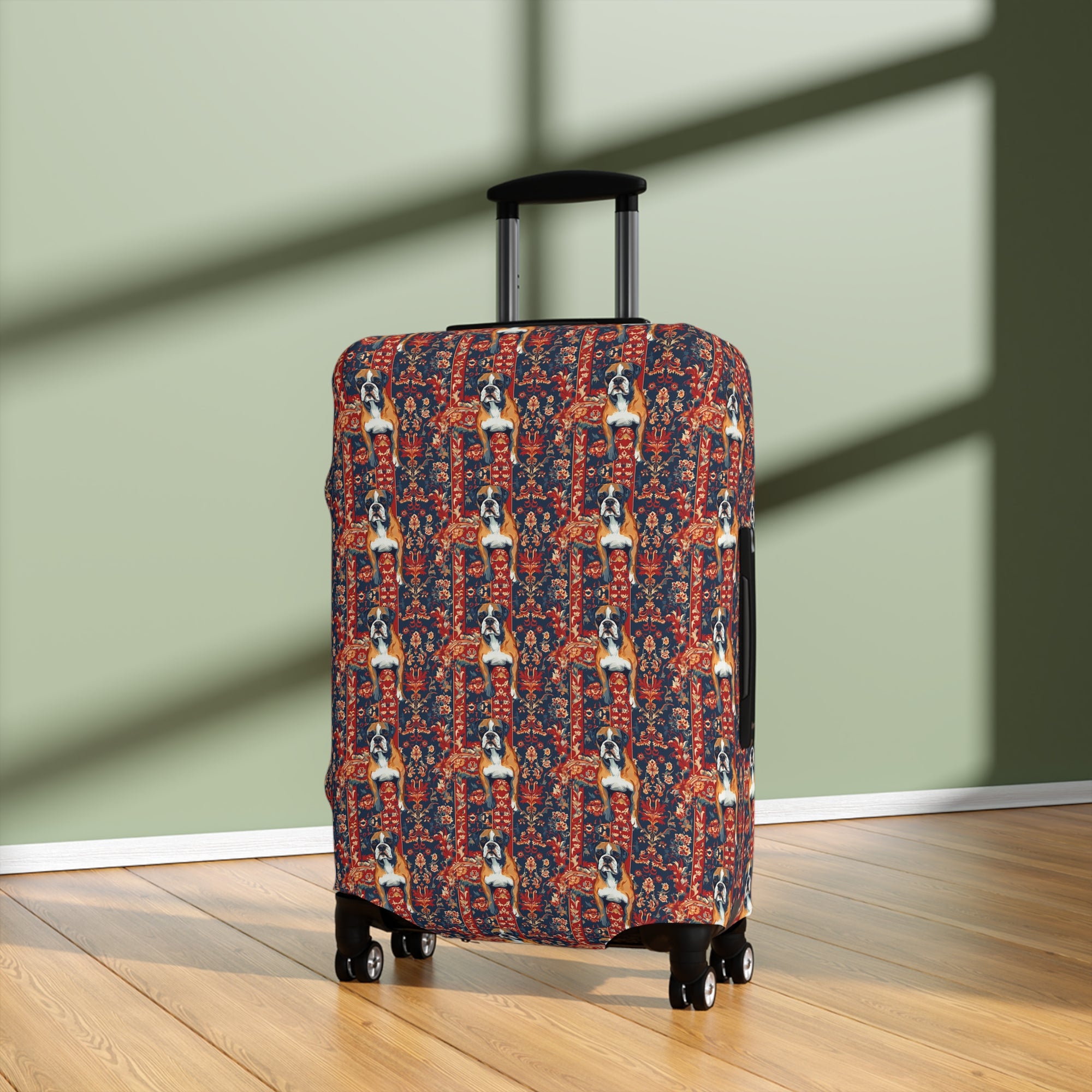 Boxer Blossom Tapestry Delight Luggage Cover