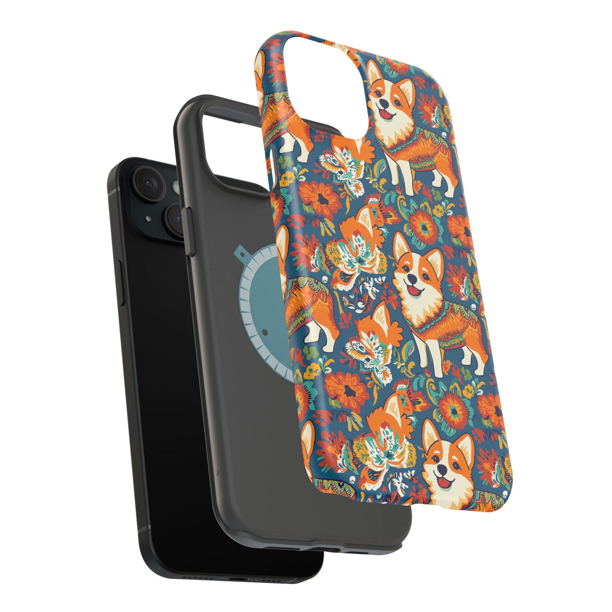 Corgi Carnival Couture Magnetic Tough Cases