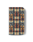 Pawsome Rottweiler Royalty Plaid Flip Cases