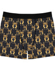 Majestic Hound Couture: German Shepherd LuxeBlend Men's Boxer Briefs