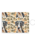 Majestic Great Dane Meadow Leather Card Holder