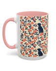 Bloomiful Lab Bouquet Accent Coffee Mug