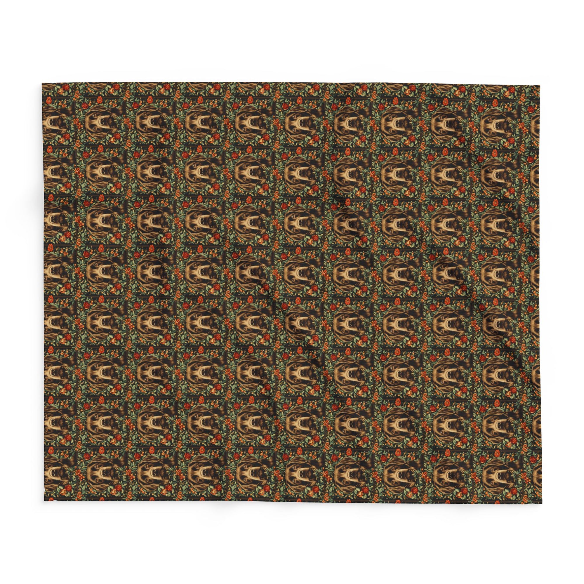 Labrador Lush Pooch Tapestry Arctic Fleece Blanket