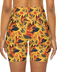 Shepherd Safari Retreat High Waisted Yoga Shorts