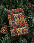 Yorkie Charm Twins Gift Wrap Papers