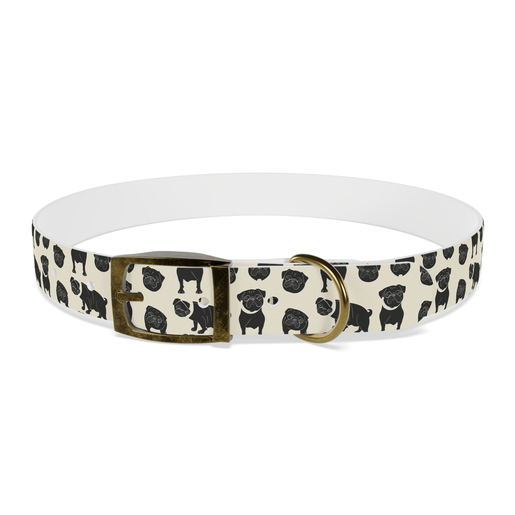 Puggie Pout Perfection Dog Collar