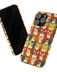 Corgi Chic Popart Pup Slim Phone Cases