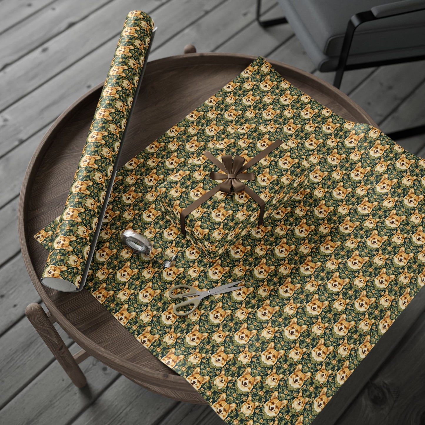 Corgi Charmz Wrapping Paper