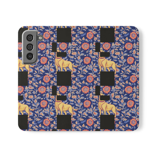 Bloomtastic Lab Petal Parade Flip Cases