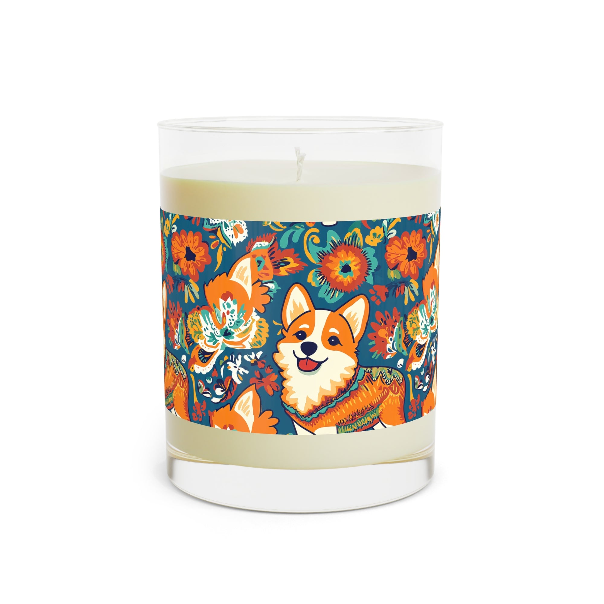 Corgi Carnival Couture Scented Candle