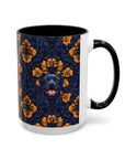 Royal Rottweiler Regalia Accent Coffee Mug