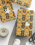 Royal Rottie Regalia Wrapping Paper