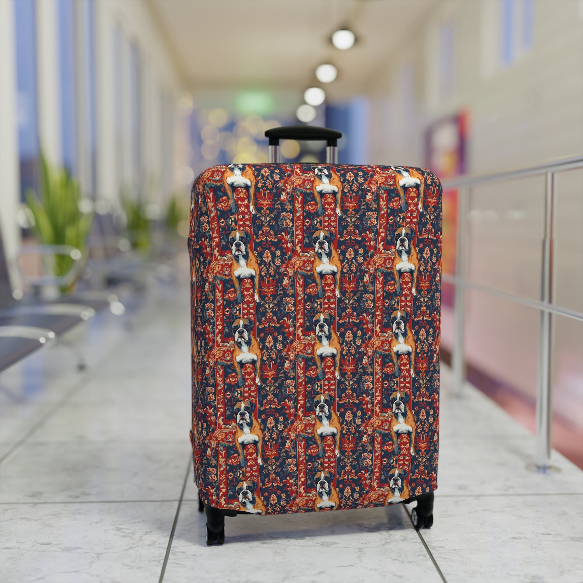 Boxer Blossom Tapestry Delight Luggage Cover