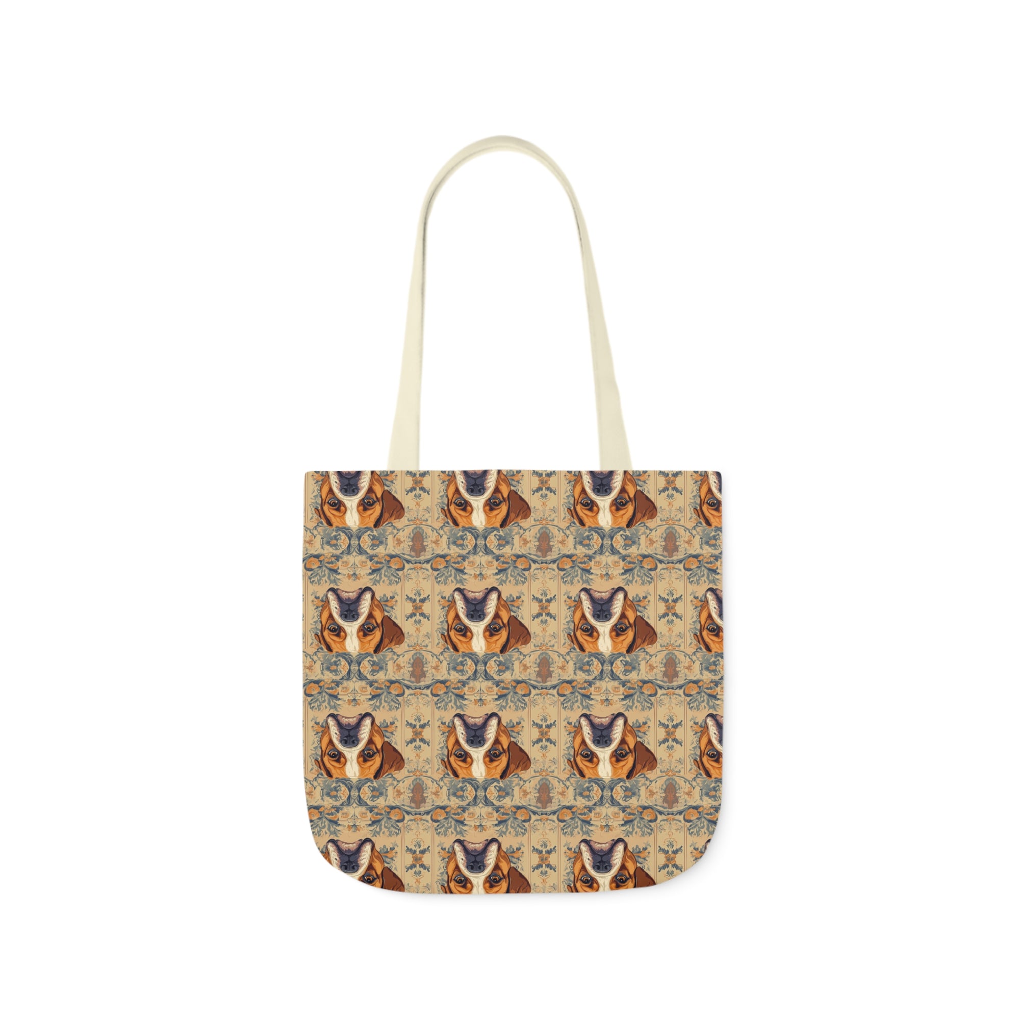 Bowtie Boxer Bliss Canvas Tote Bag