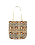 Bowtie Boxer Bliss Canvas Tote Bag