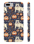 Bulldog Blossom Bonanza Slim Phone Cases