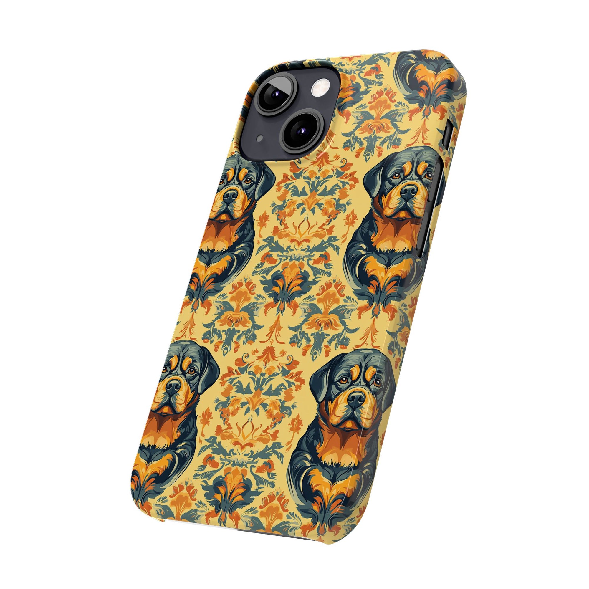 Royal Rottie Regalia Slim Phone Cases