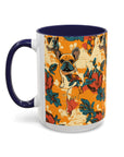 Frenchie Glow-Up Galore Accent Coffee Mug