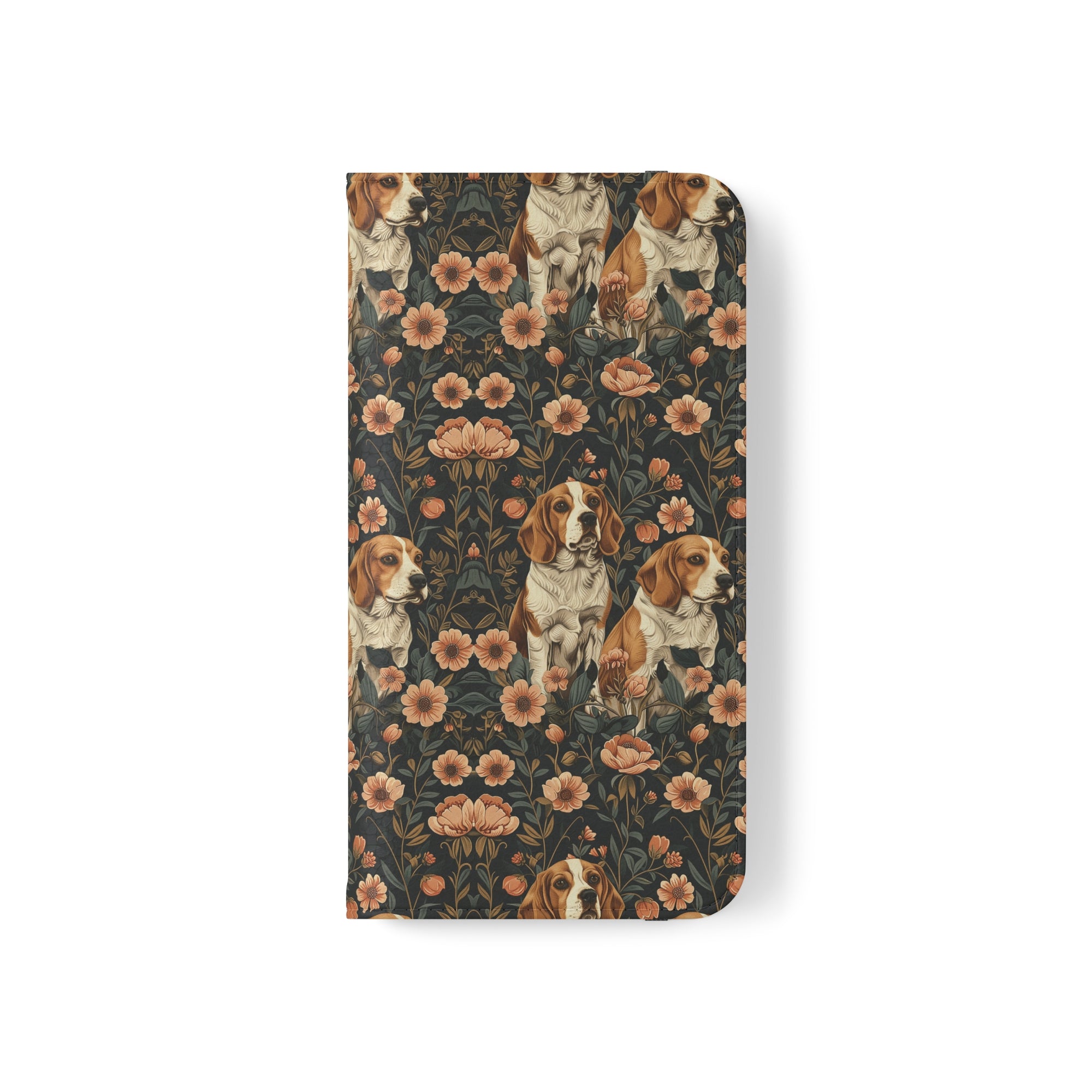 Beagle Blossom Bonanza Flip Cases