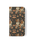 Beagle Blossom Bonanza Flip Cases