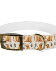 Golden Glamour Paws - Luxe Licks for Regal Retrievers Dog Collar