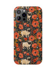 Pug Paradise Playpen Slim Phone Cases