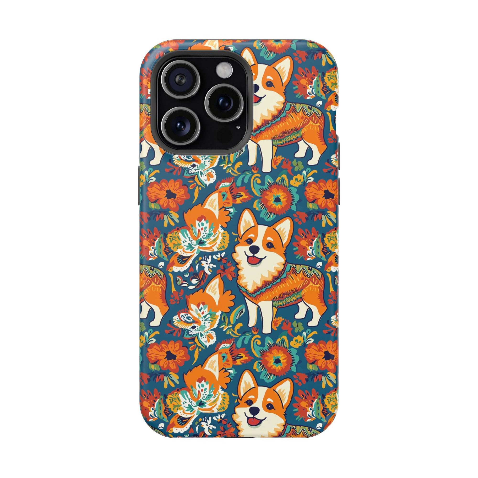 Corgi Carnival Couture Magnetic Tough Cases