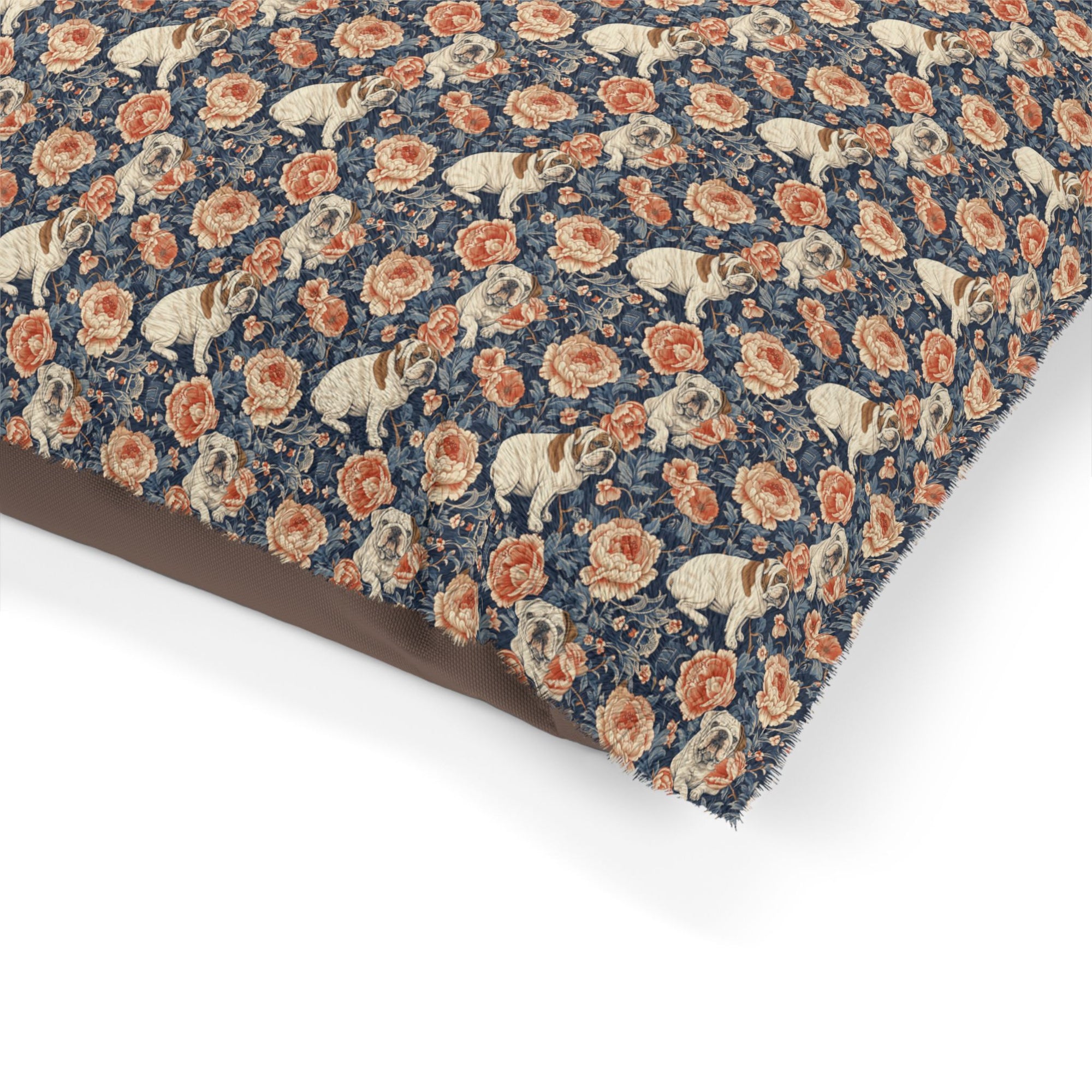 Blooming Bulldog Beauty Pet Bed