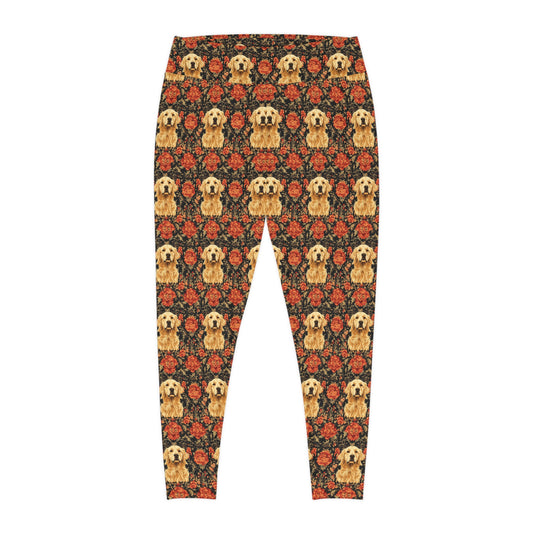 Golden Pawsatronic Tapestry Plus Size Leggings