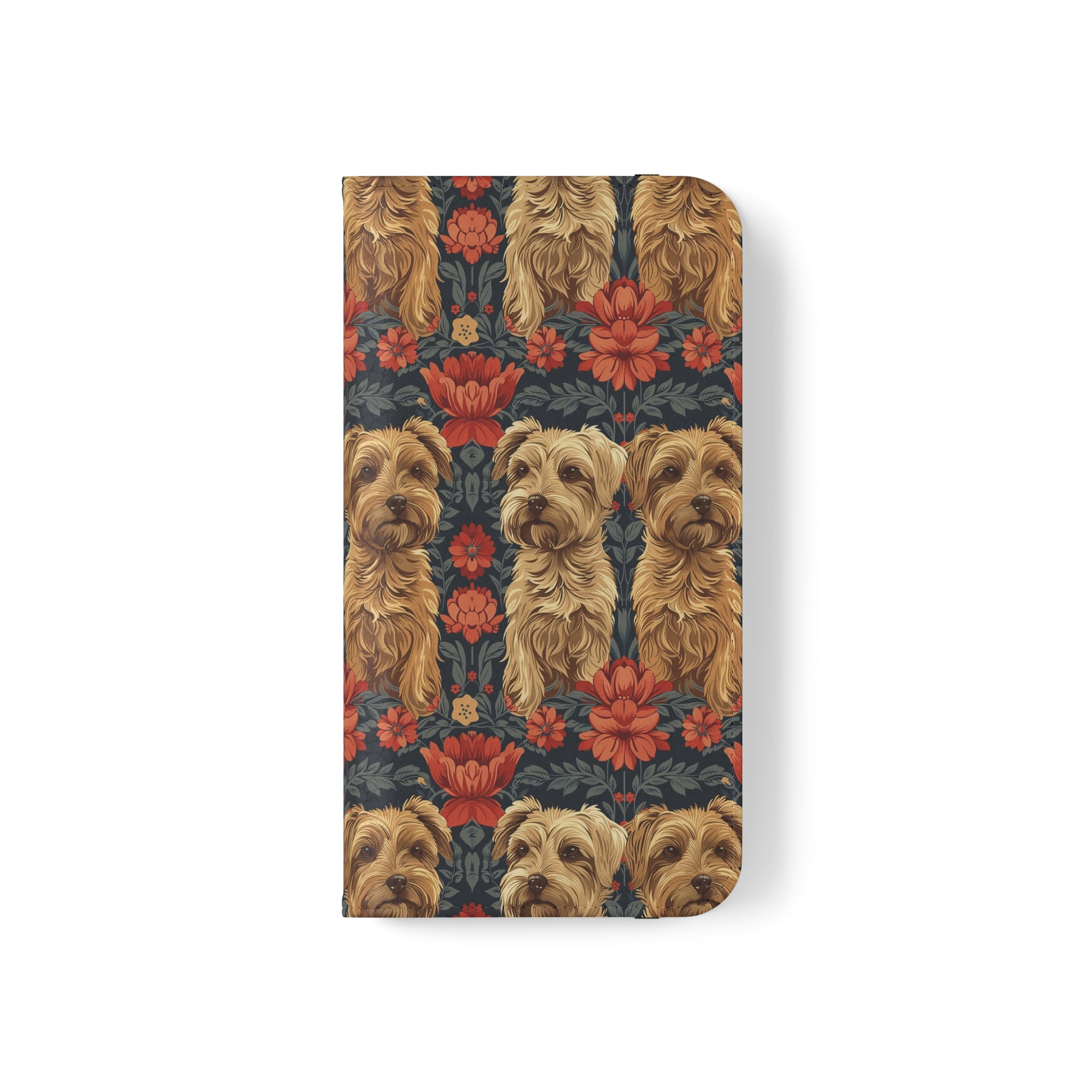 Yorkie Charm Twins Flip Cases