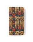 Yorkie Charm Twins Flip Cases