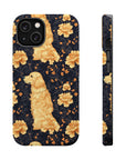 Golden Paws Floral Frenchie Magnetic Tough Cases