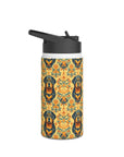 Royal Rottie Regalia Stainless Steel Water Bottle