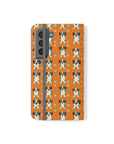 Boxer Blissful Chic Canine Flip Cases