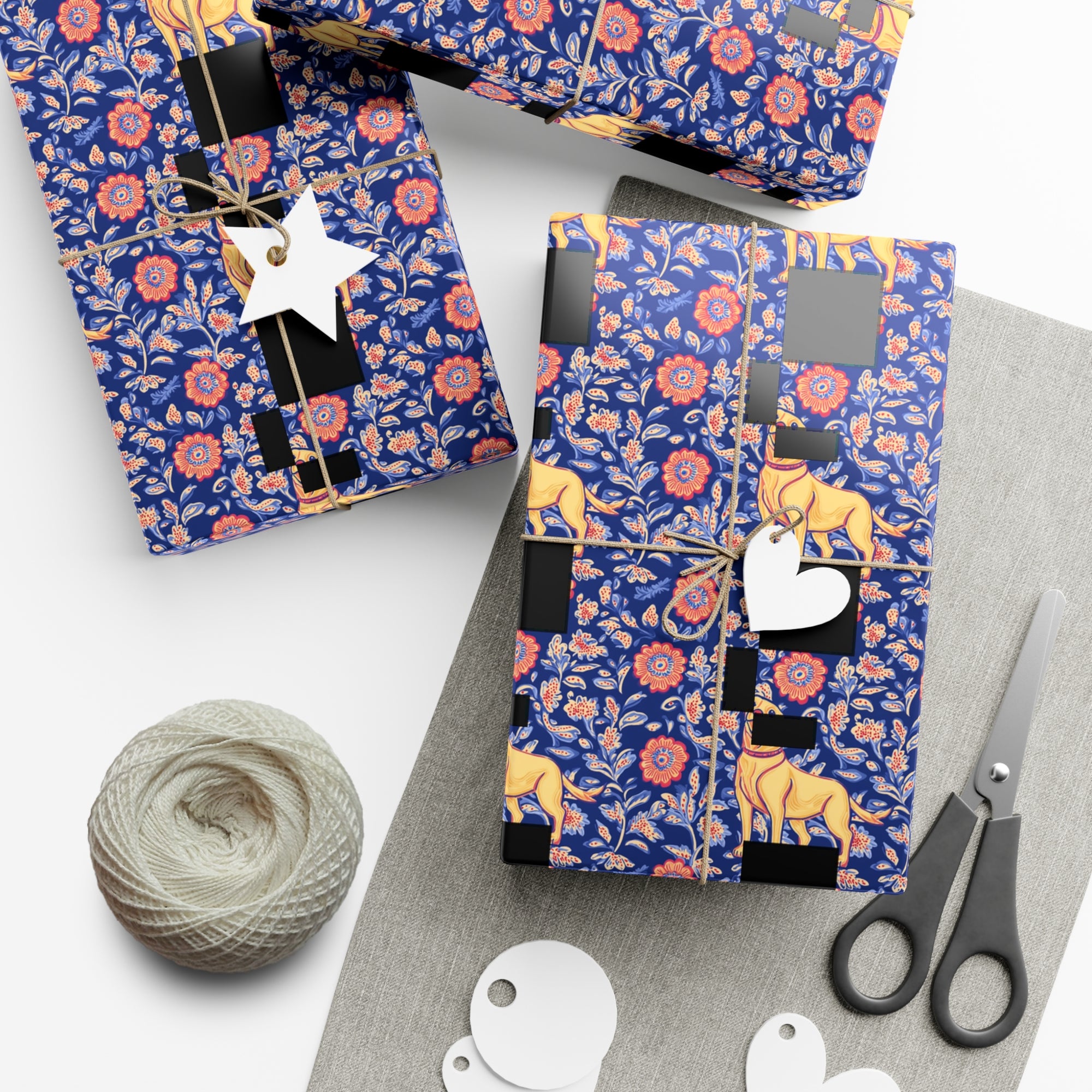 Bloomtastic Lab Petal Parade Gift Wrap Papers