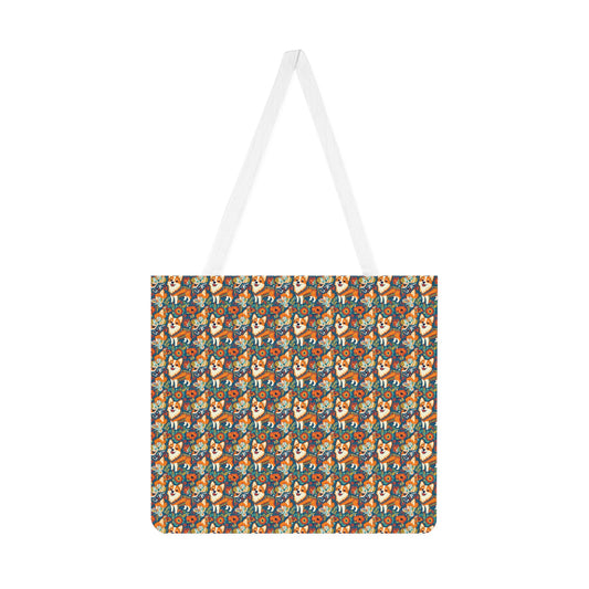 Corgi Carnival Couture Shoulder Tote Bag