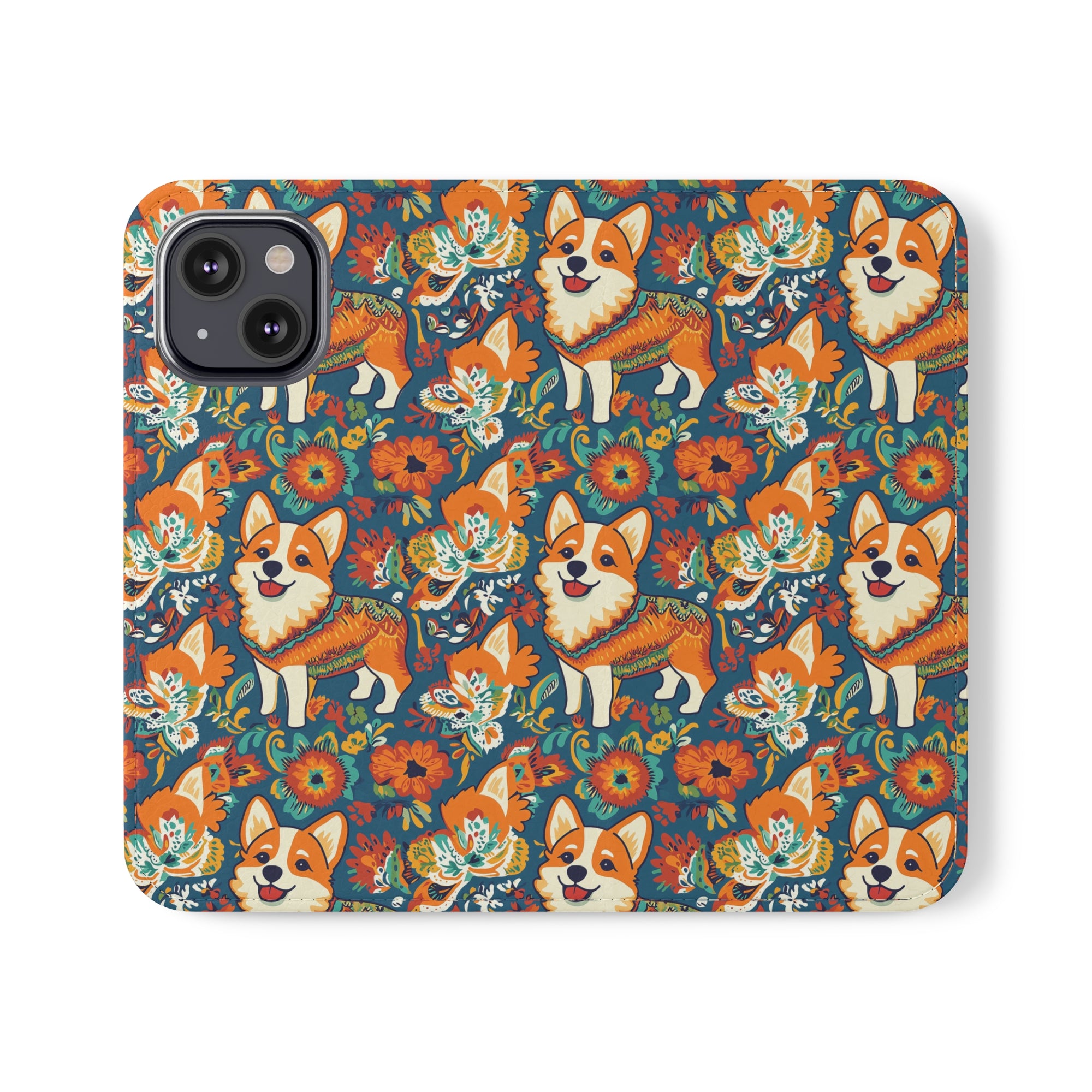 Corgi Carnival Couture Flip Cases