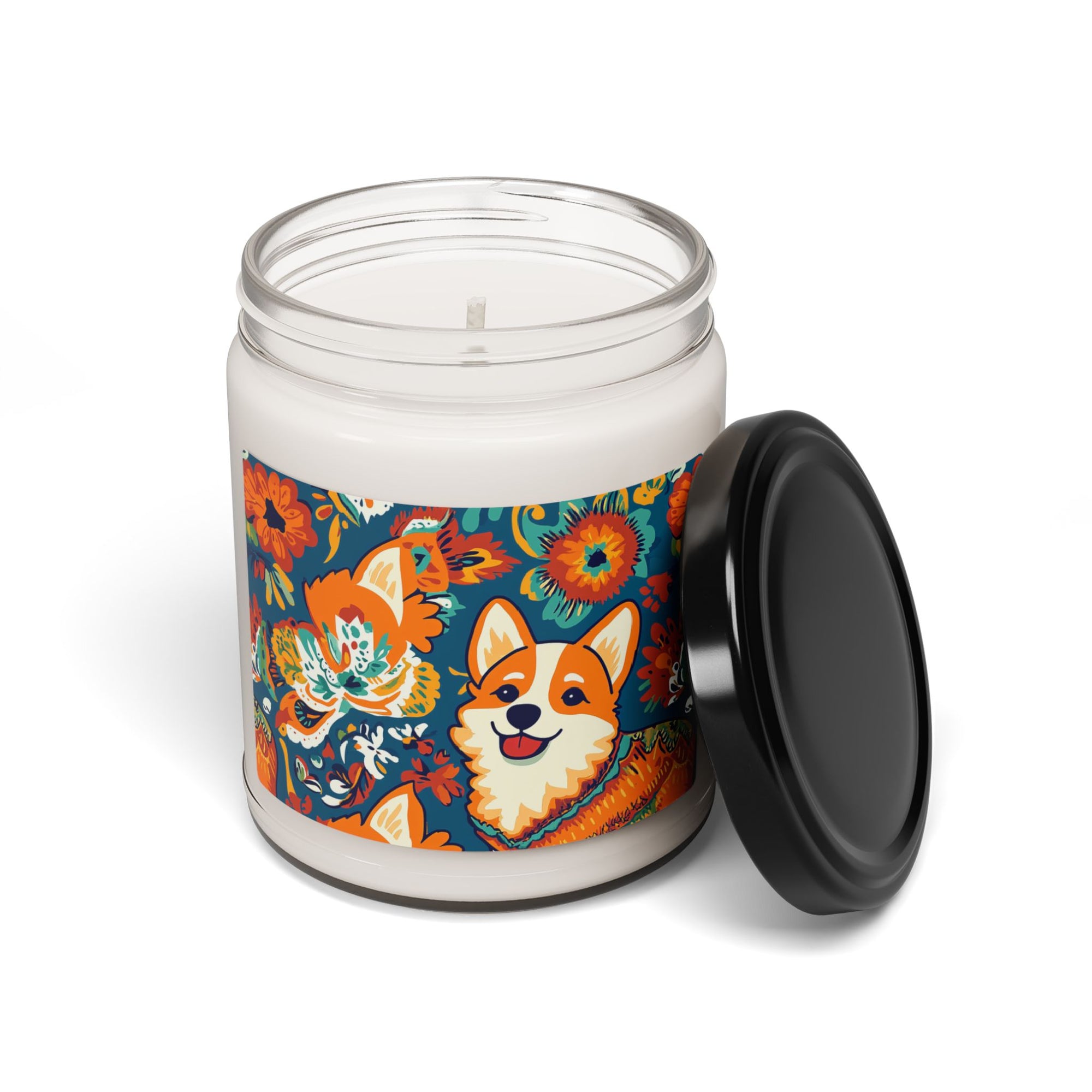 Corgi Carnival Couture Scented Soy Candle