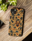 Autumnal German Shepherd Glamour Slim Phone Cases