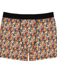 Bloom Pup Frenchietastic Splatter Men's Boxer Briefs