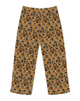 Autumnal German Shepherd Glamour Men's Pajama Pants