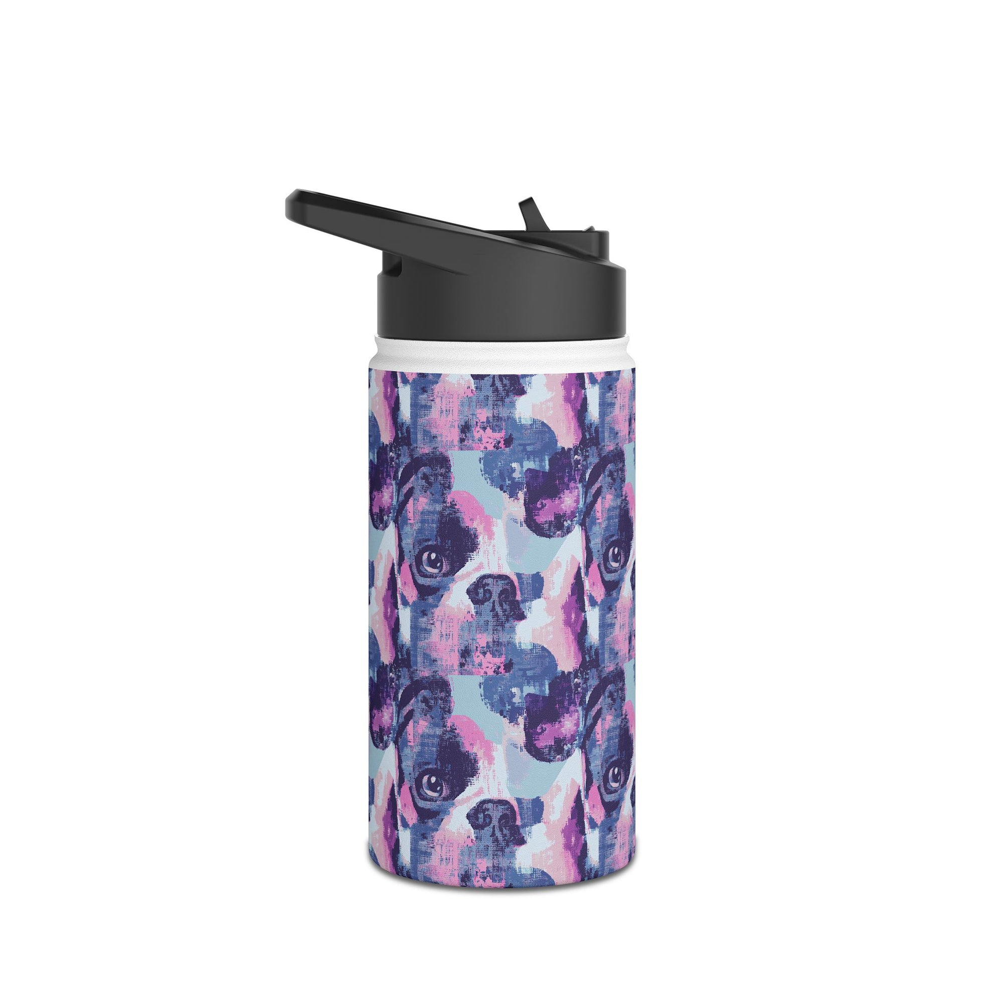 Funky Geometric Boxerista Stainless Steel Water Bottle